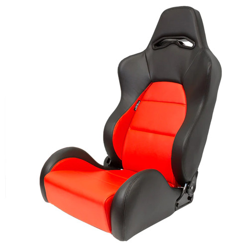 Sportsitze eco schwarz rot - sportsitze, schwarz/rot