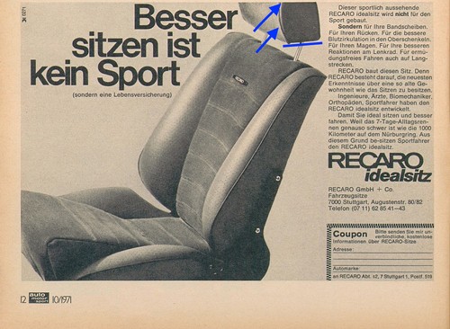 Suche kopfstützen für recaro - kopfstützen,